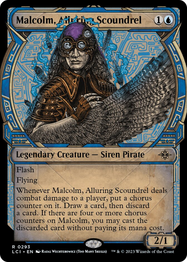 Malcolm, Alluring Scoundrel (Showcase) [The Lost Caverns of Ixalan] | Cracking-Singles