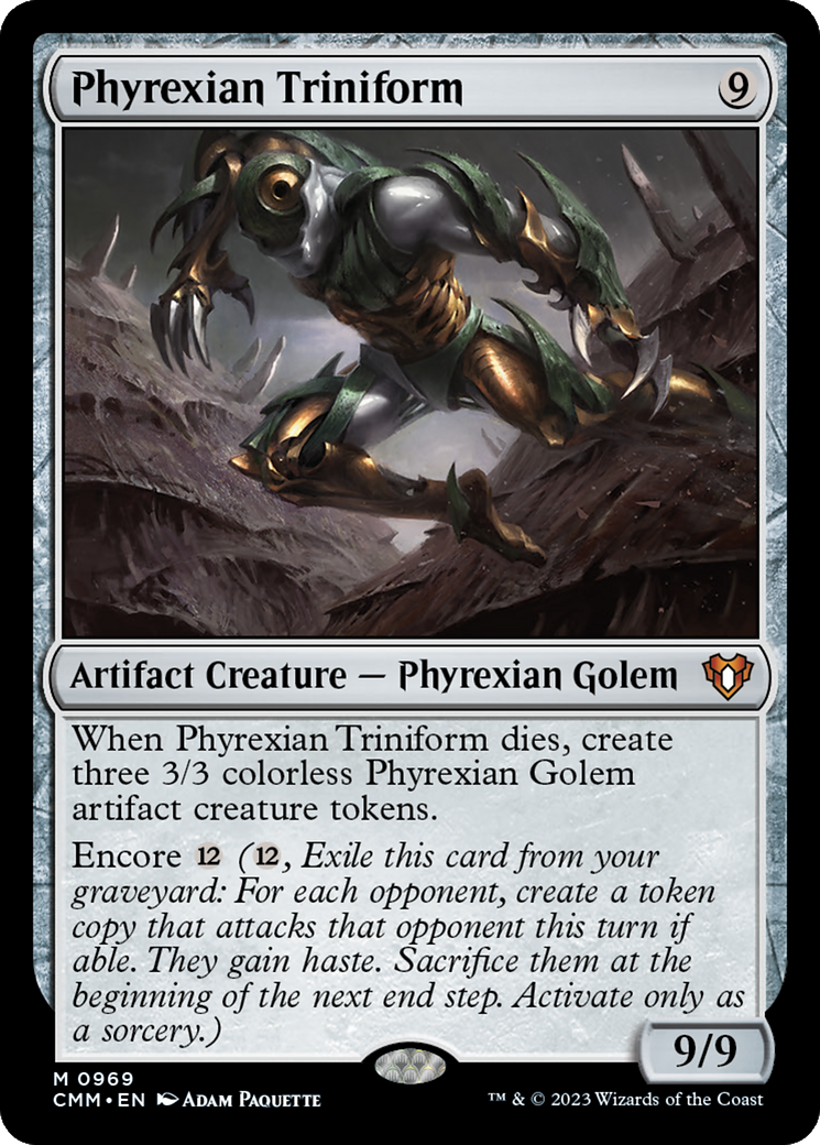 Phyrexian Triniform [Commander Masters] | Cracking-Singles