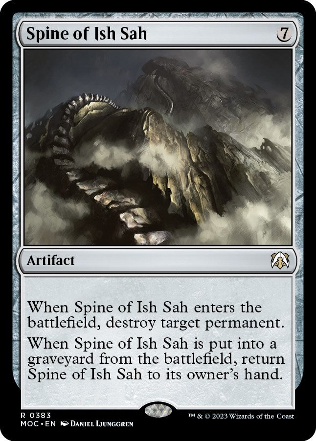 Spine of Ish Sah [March of the Machine Commander] | Cracking-Singles