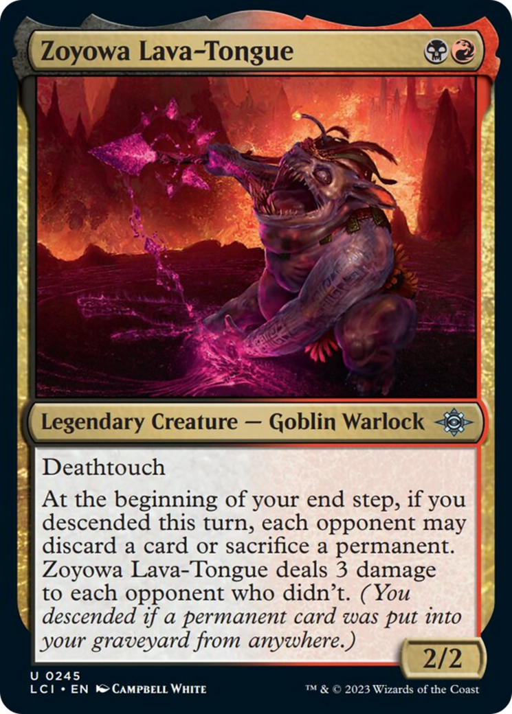 Zoyowa Lava-Tongue [The Lost Caverns of Ixalan] | Cracking-Singles