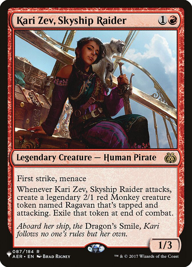 Kari Zev, Skyship Raider [The List] | Cracking-Singles