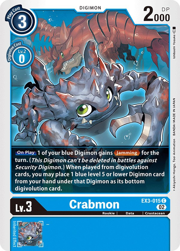 Crabmon [EX3-015] [Draconic Roar] | Cracking-Singles