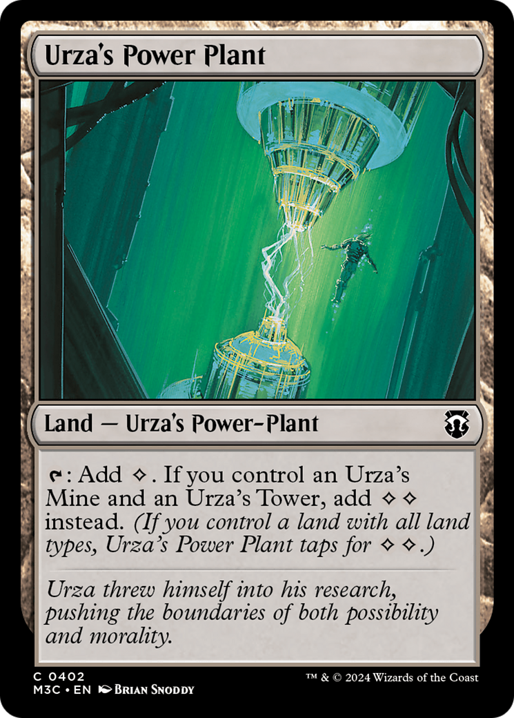 Urza's Power Plant (Ripple Foil) [Modern Horizons 3 Commander] | Cracking-Singles