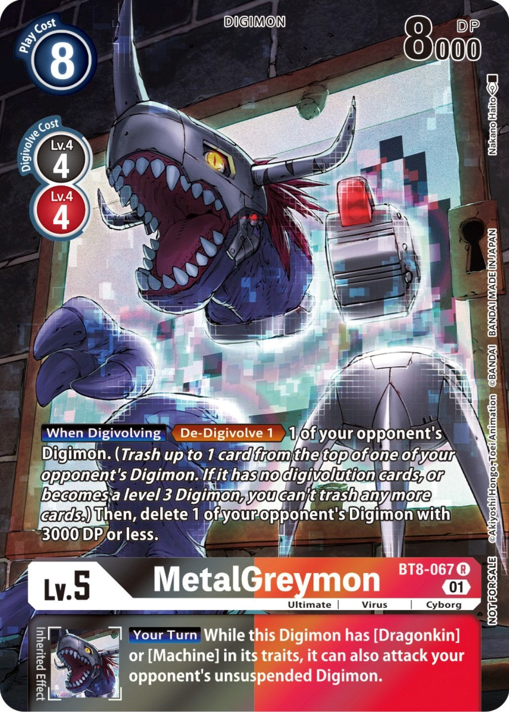 MetalGreymon [BT8-067] (25th Special Memorial Pack) [New Awakening Promos] | Cracking-Singles