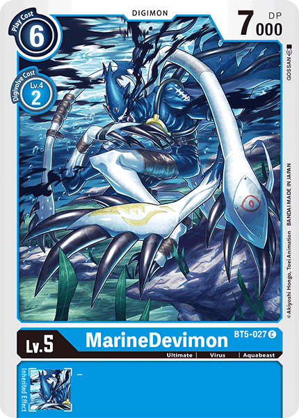 MarineDevimon [BT5-027] [Battle of Omni] | Cracking-Singles