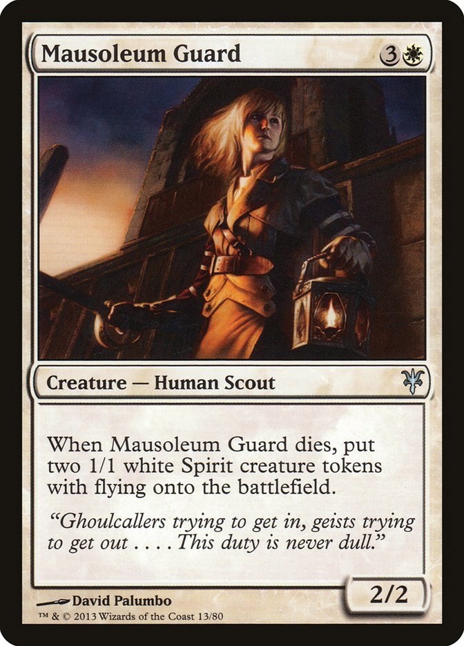 Mausoleum Guard [Duel Decks: Sorin vs. Tibalt] | Cracking-Singles