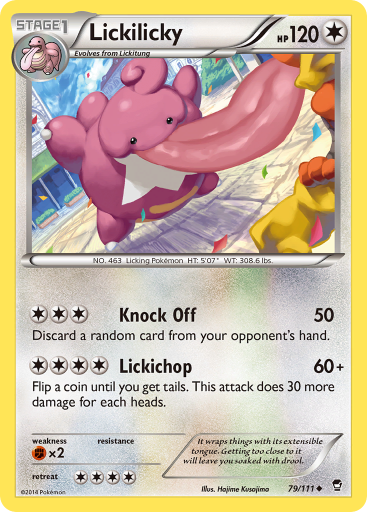 Lickilicky (79/111) [XY: Furious Fists] | Cracking-Singles