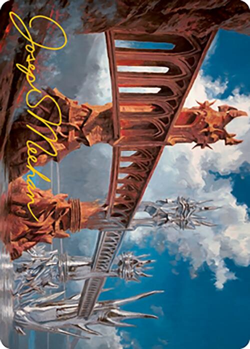 Silverbluff Bridge Art Card (Gold-Stamped Signature) [Modern Horizons 2 Art Series] | Cracking-Singles