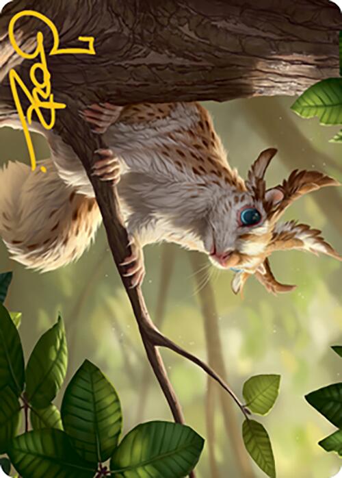 Squirrel Sovereign Art Card (Gold-Stamped Signature) [Modern Horizons 2 Art Series] | Cracking-Singles