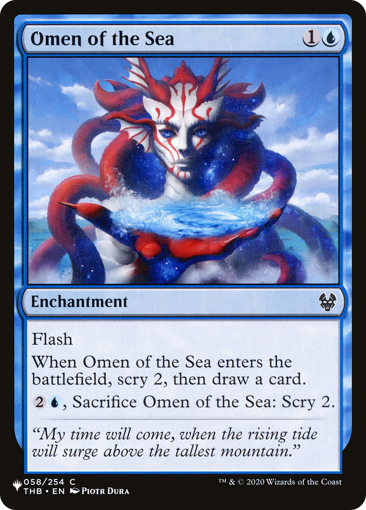 Omen of the Sea [The List Reprints] | Cracking-Singles