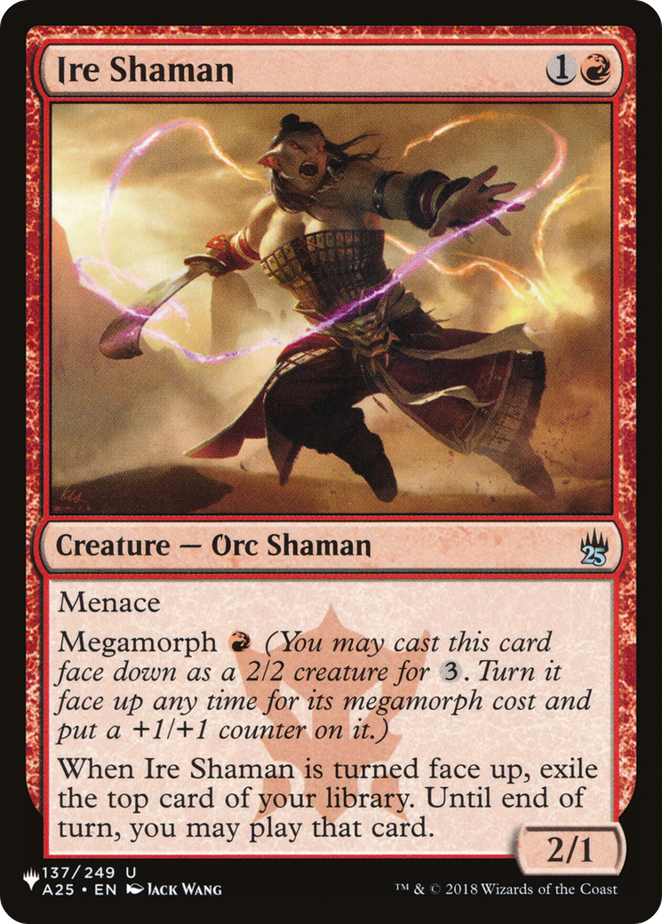 Ire Shaman [The List Reprints] | Cracking-Singles