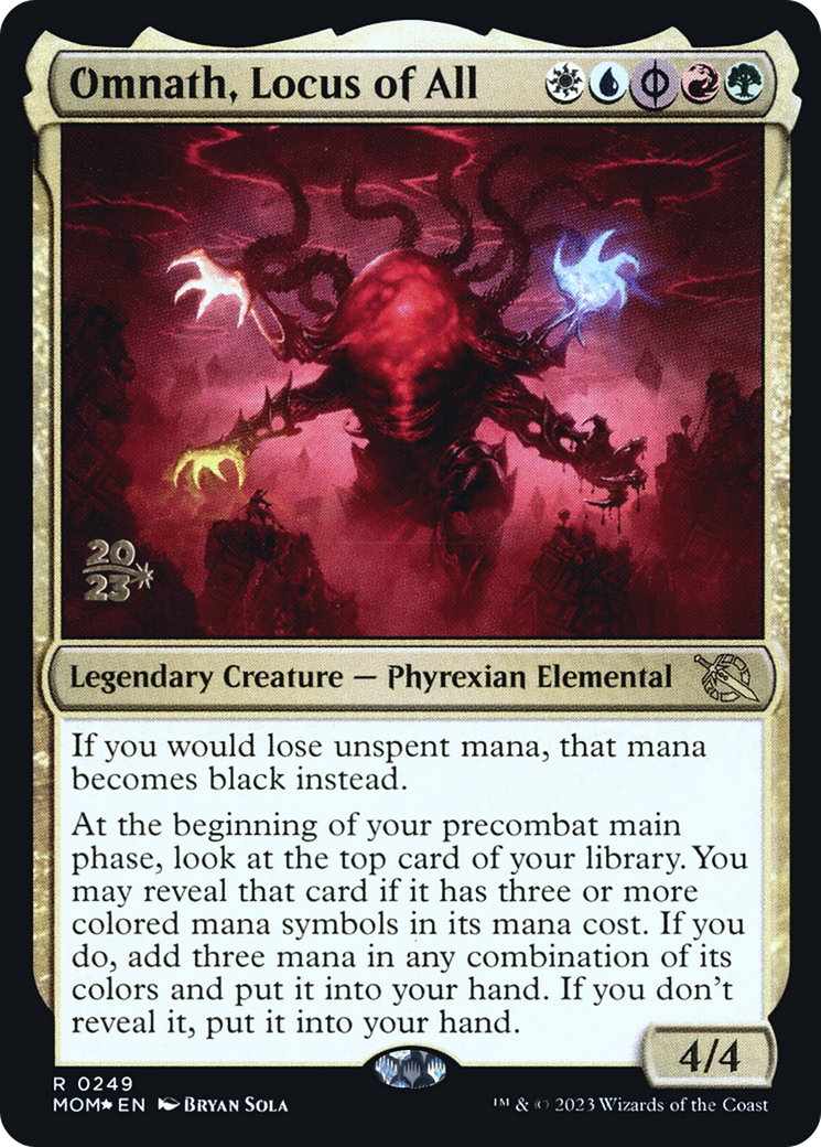 Omnath, Locus of All [March of the Machine Prerelease Promos] | Cracking-Singles