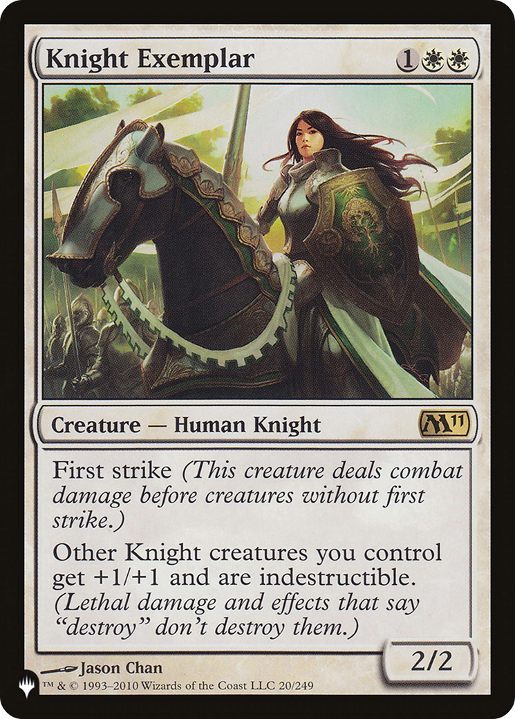 Knight Exemplar (Magic 2011) [The List] | Cracking-Singles