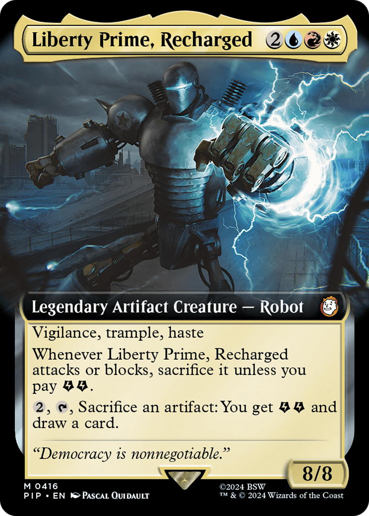 Liberty Prime, Recharged (Extended Art) [Fallout] | Cracking-Singles