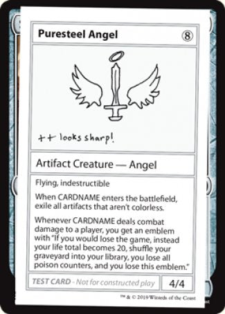 Puresteel Angel (2021 Edition) [Mystery Booster Playtest Cards] | Cracking-Singles