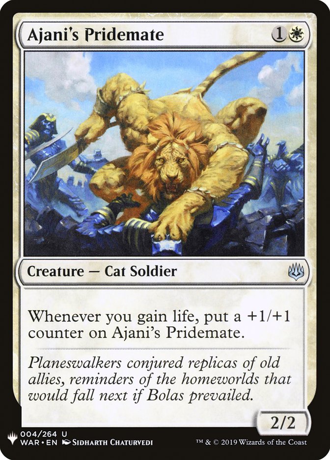 Ajani's Pridemate [Mystery Booster] | Cracking-Singles