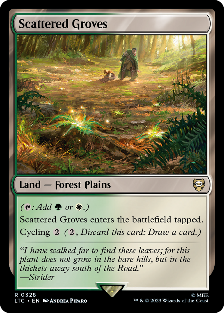 Scattered Groves [The Lord of the Rings: Tales of Middle-Earth Commander] | Cracking-Singles