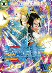 Android 17 & Android 18, Teaming Up (SPR) (BT17-033) [Ultimate Squad] | Cracking-Singles