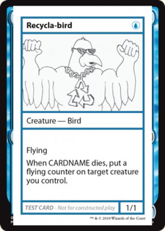 Recycla-bird (2021 Edition) [Mystery Booster Playtest Cards] | Cracking-Singles