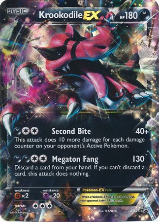 Krookodile EX (XY25) (Jumbo Card) [XY: Black Star Promos] | Cracking-Singles