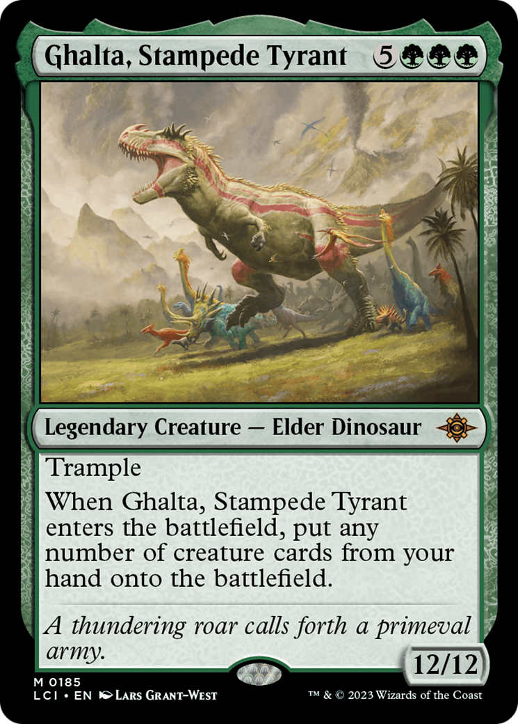 Ghalta, Stampede Tyrant [The Lost Caverns of Ixalan] | Cracking-Singles