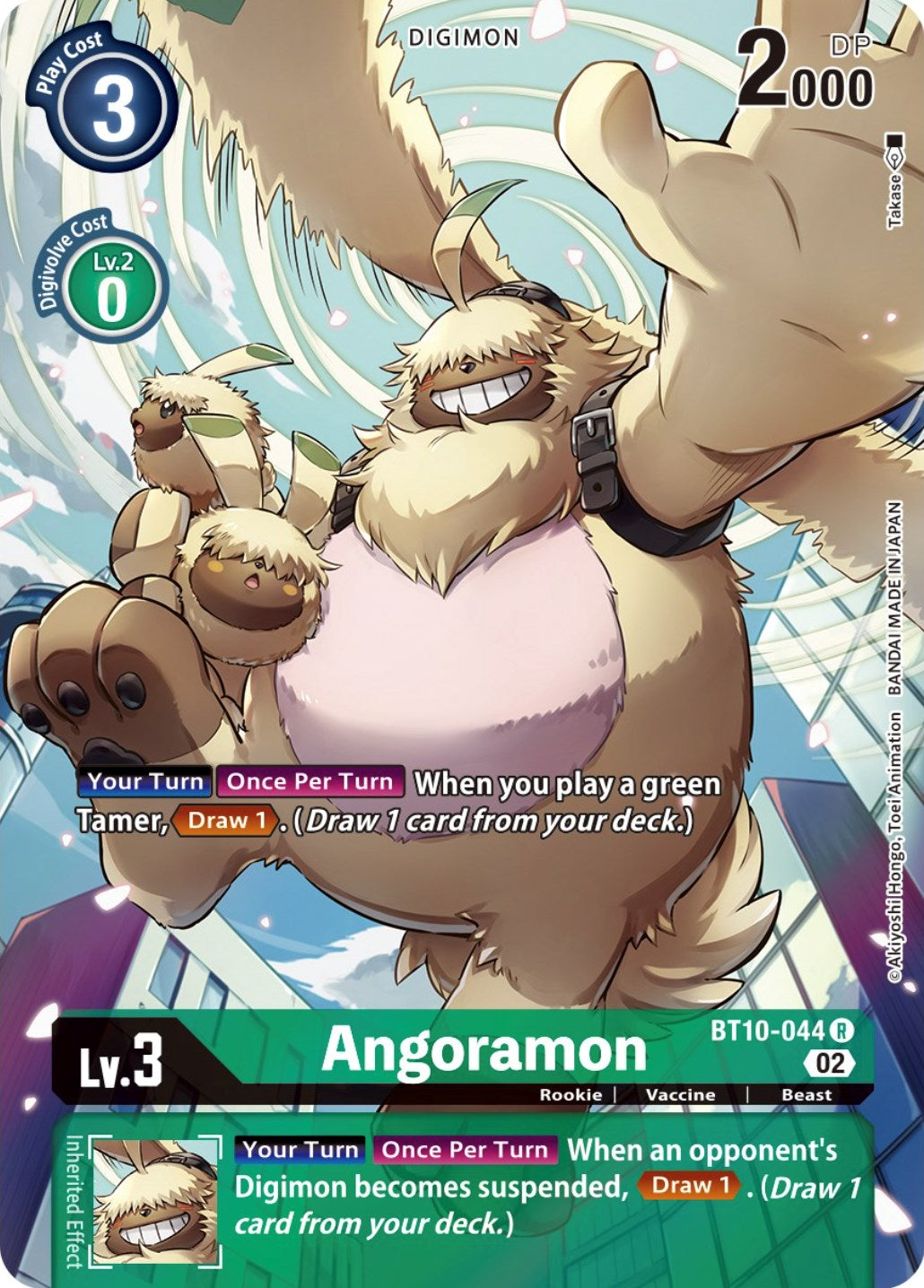 Angoramon [BT10-044] (Alternate Art) [Xros Encounter] | Cracking-Singles