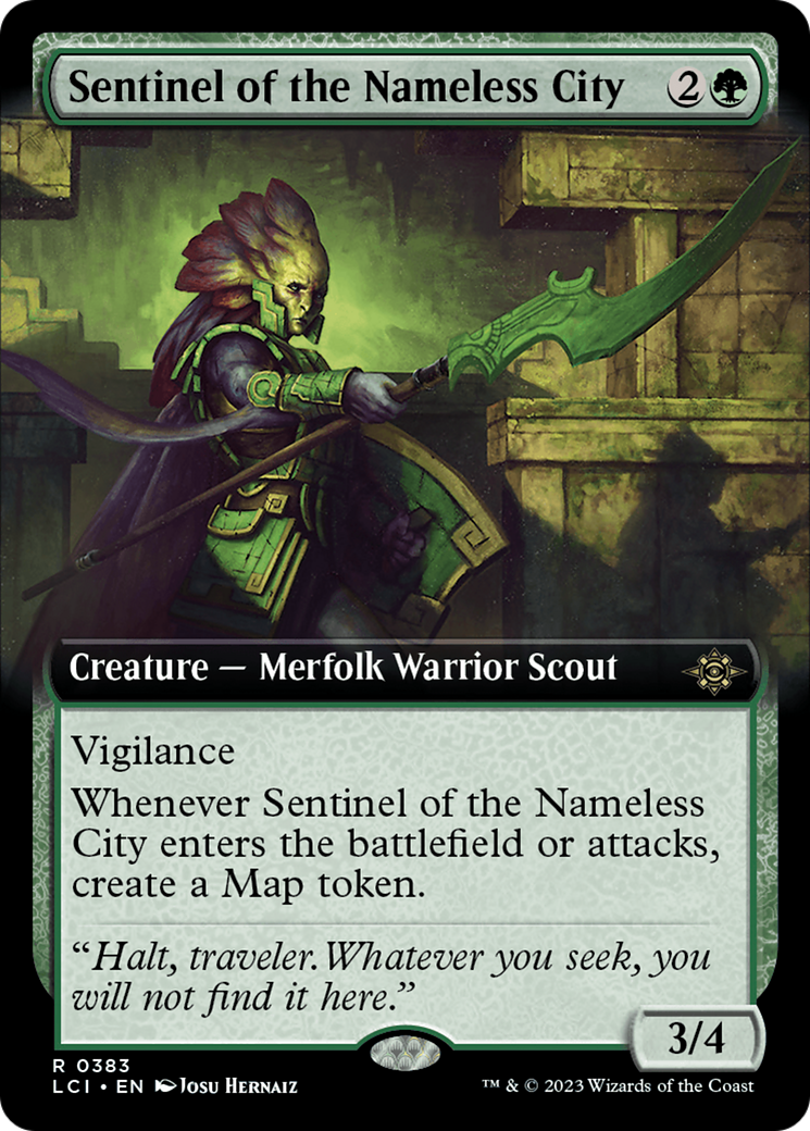 Sentinel of the Nameless City (Extended Art) [The Lost Caverns of Ixalan] | Cracking-Singles