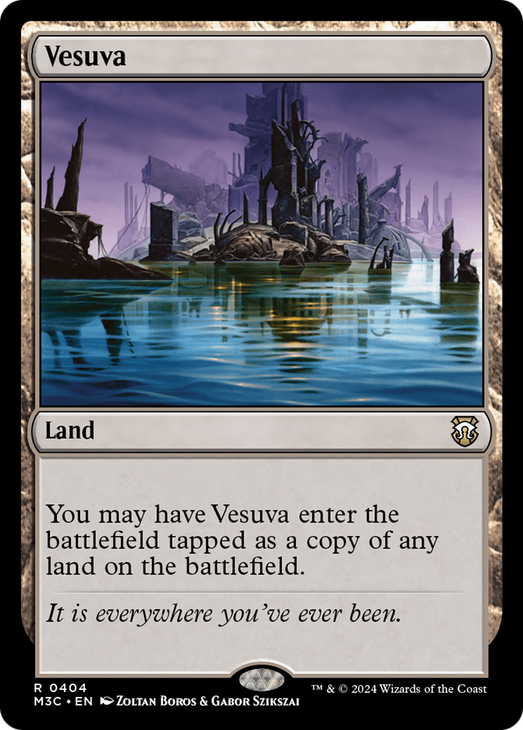 Vesuva (Ripple Foil) [Modern Horizons 3 Commander] | Cracking-Singles