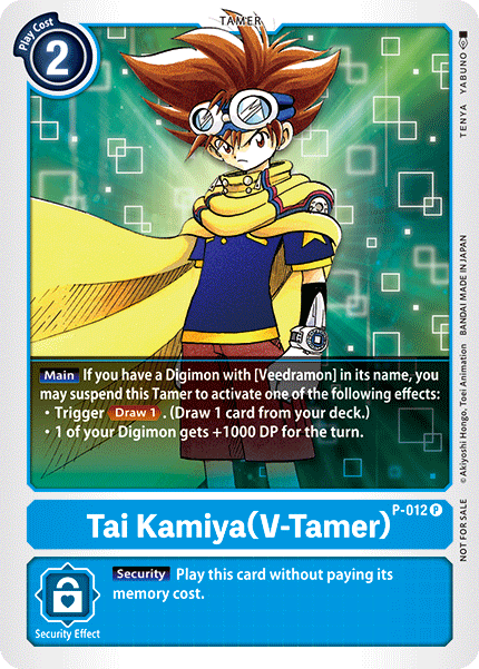 Tai Kamiya (V-Tamer) [P-012] [Promotional Cards] | Cracking-Singles