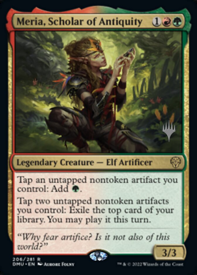 Meria, Scholar of Antiquity (Promo Pack) [Dominaria United Promos] | Cracking-Singles