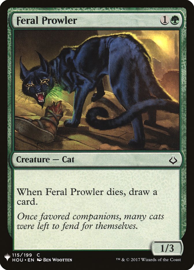 Feral Prowler [Mystery Booster] | Cracking-Singles