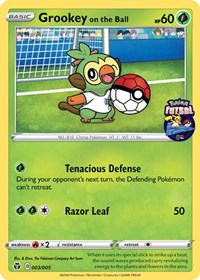 Grookey on the Ball (003/005) [Miscellaneous Cards] | Cracking-Singles