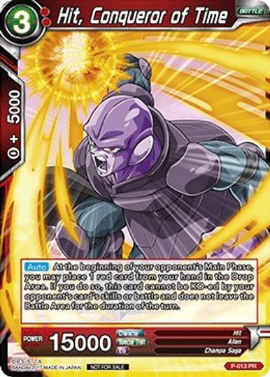 Hit, Conqueror of Time (P-013) [Promotion Cards] | Cracking-Singles