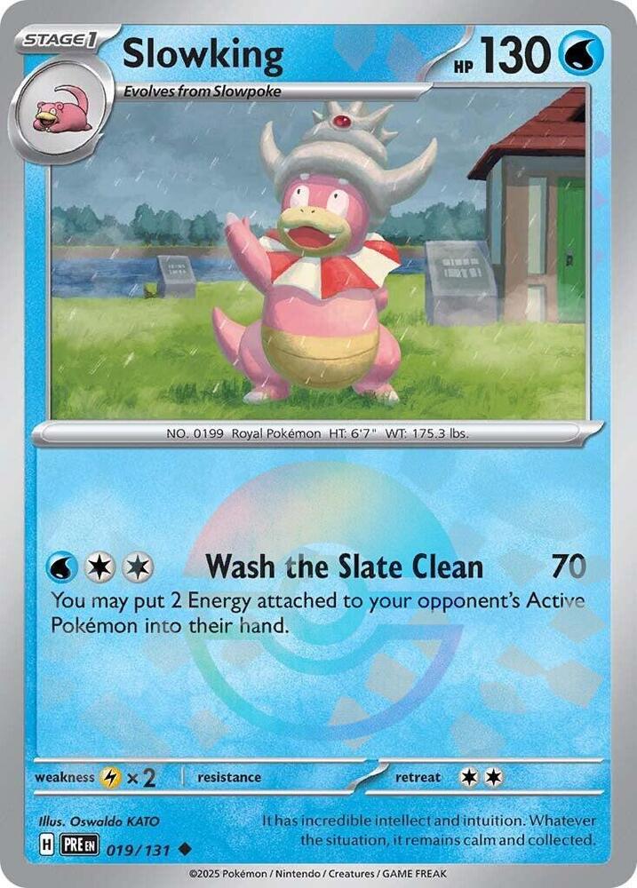 Slowking (019/131) (Poke Ball Pattern) [Scarlet & Violet: Prismatic Evolutions] | Cracking-Singles