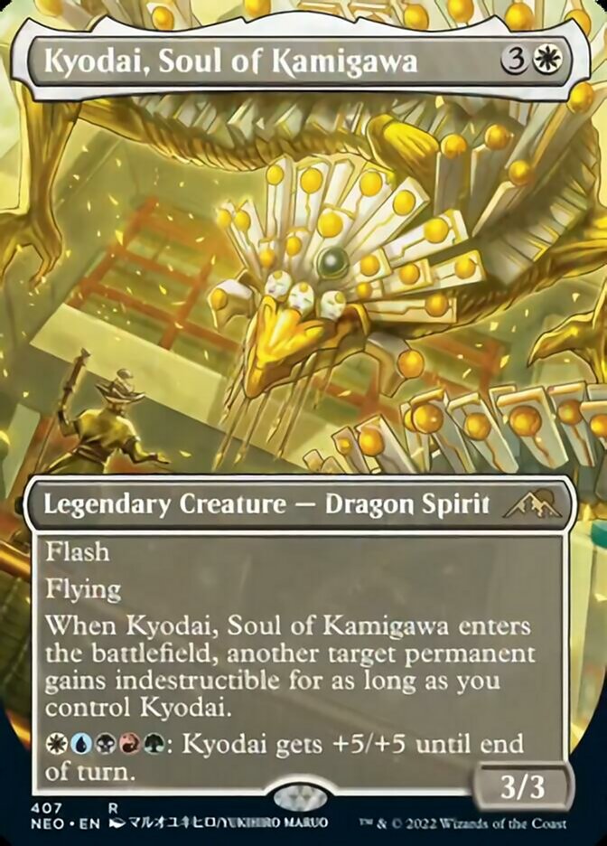 Kyodai, Soul of Kamigawa (Borderless Alternate Art) [Kamigawa: Neon Dynasty] | Cracking-Singles