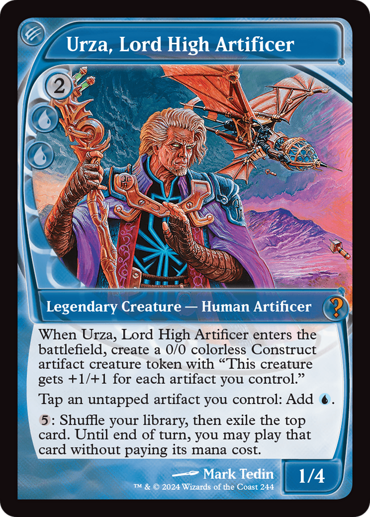 Urza, Lord High Artificer (Future Sight) [Mystery Booster 2] | Cracking-Singles