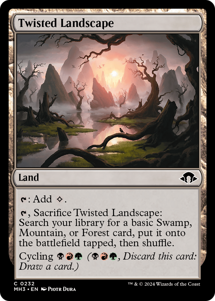 Twisted Landscape [Modern Horizons 3] | Cracking-Singles