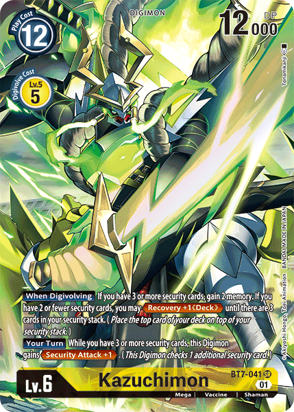 Kazuchimon [BT7-041] (Alternate Art) [Next Adventure] | Cracking-Singles