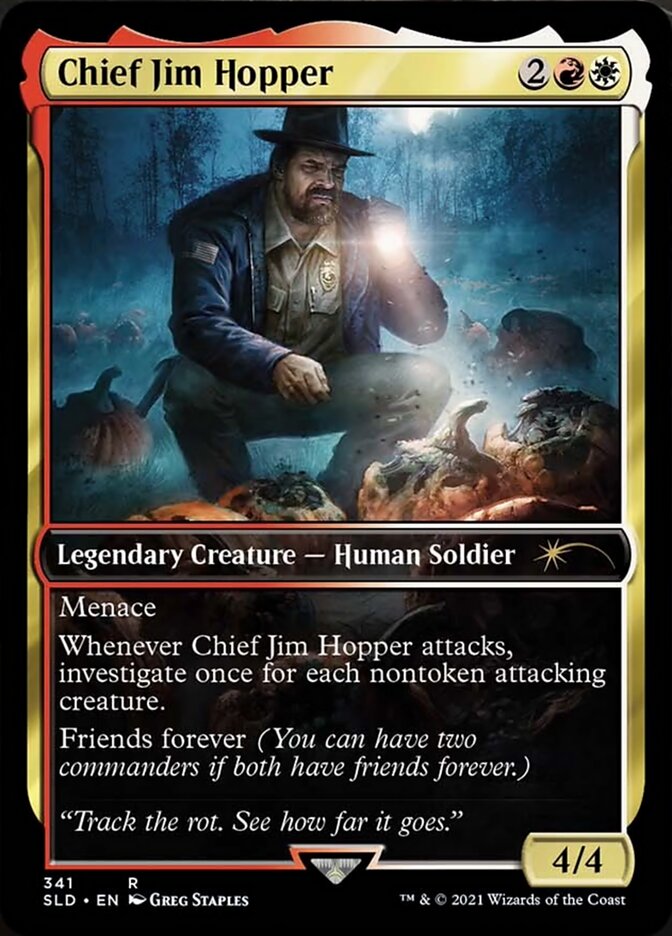 Chief Jim Hopper [Secret Lair Drop Series] | Cracking-Singles