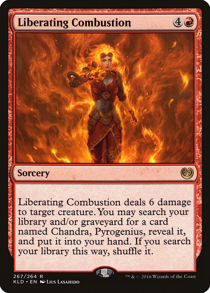 Liberating Combustion [Kaladesh] | Cracking-Singles