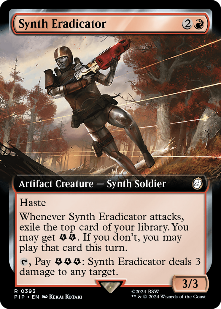 Synth Eradicator (Extended Art) [Fallout] | Cracking-Singles