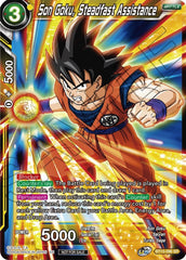 Son Goku, Steadfast Assistance (Zenkai Series Tournament Pack Vol.1) (BT15-096) [Tournament Promotion Cards] | Cracking-Singles