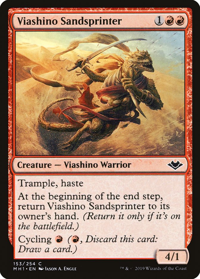 Viashino Sandsprinter [Modern Horizons] | Cracking-Singles