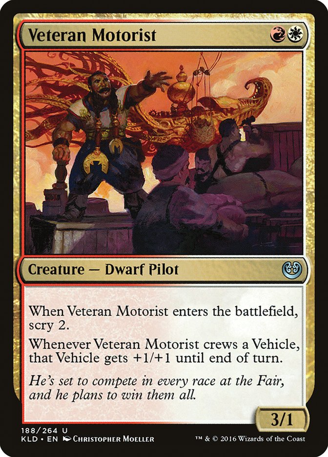 Veteran Motorist [Kaladesh] | Cracking-Singles