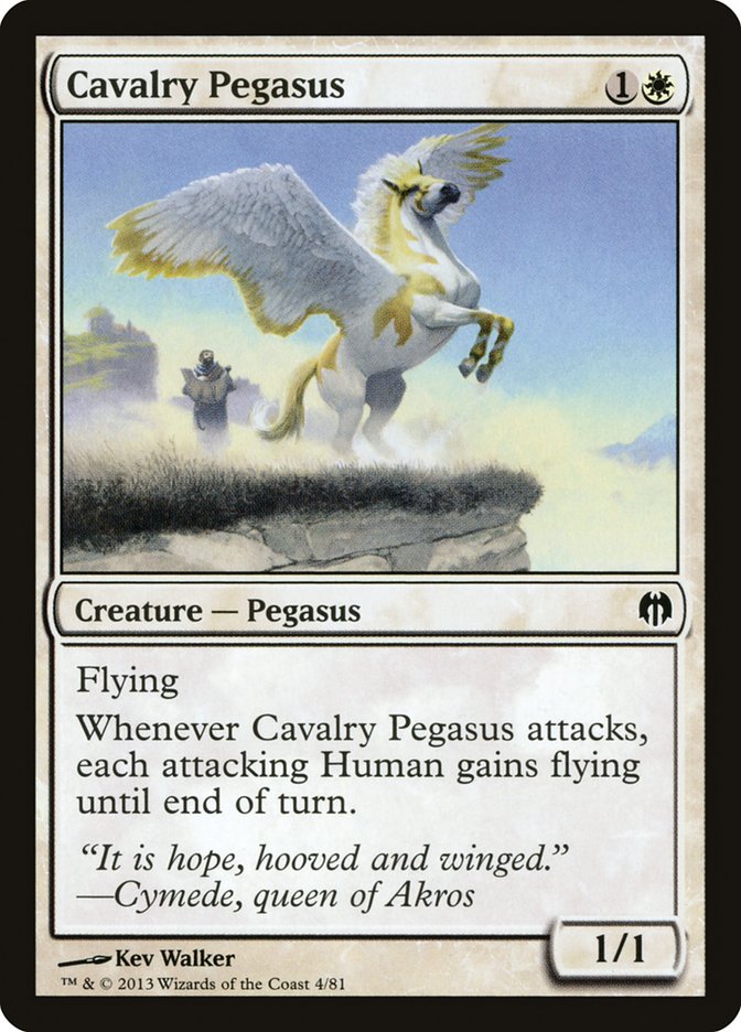 Cavalry Pegasus [Duel Decks: Heroes vs. Monsters] | Cracking-Singles