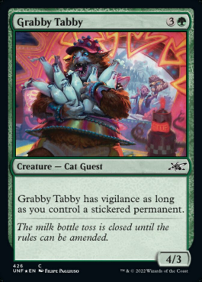 Grabby Tabby (Galaxy Foil) [Unfinity] | Cracking-Singles