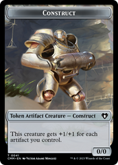 Thopter // Construct (41) Double-Sided Token [Commander Masters Tokens] | Cracking-Singles