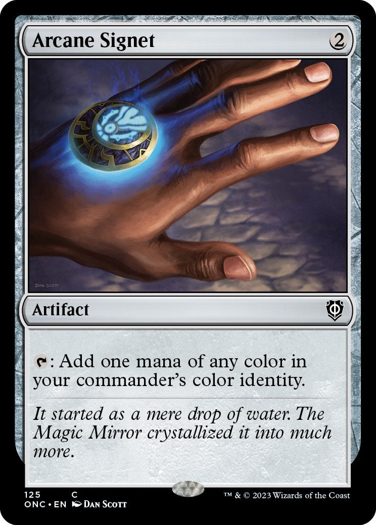 Arcane Signet [Phyrexia: All Will Be One Commander] | Cracking-Singles