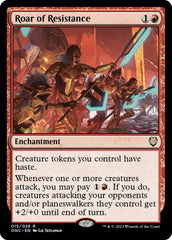 Roar of Resistance [Phyrexia: All Will Be One Commander] | Cracking-Singles