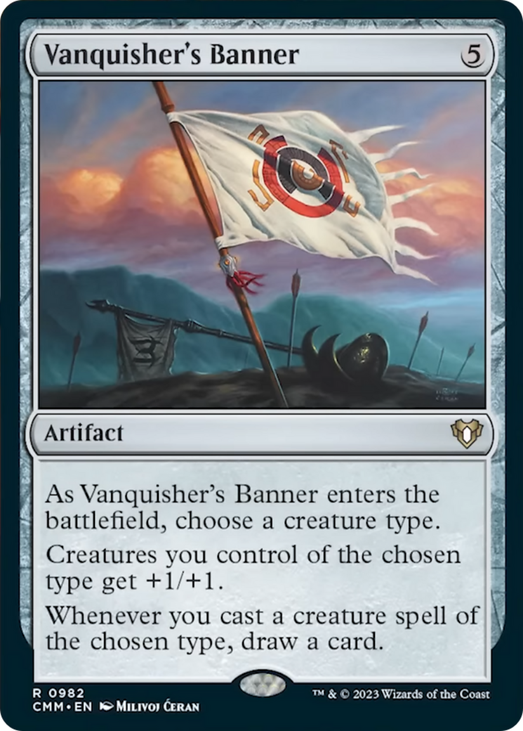 Vanquisher's Banner [Commander Masters] | Cracking-Singles